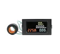 NFRFK D69-2049 Digital Multimeter 100A AC 40-300V Electric Power Energy Voltmeter Ammeter Analyser Watt Volt kWh 220V LCD(AC 40-300V)
