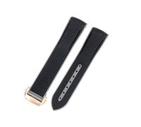 NFRFK For Omega Swatch Planet Joint Name Series 20mm Color Matching Silicone Watch Strap Arc Interface Waterproof Replace Watchbands(Black gray-Rose-Z3)