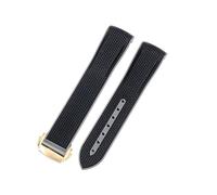 NFRFK For Omega Swatch Planet Joint Name Series 20mm Color Matching Silicone Watch Strap Arc Interface Waterproof Replace Watchbands(Black gray-Golden-Z3)