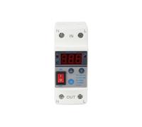 NFRFK Voltage Meter Under Voltage Over Current Protector Device Din Rail Dual LCD Display Adjustable Relay 40A2P Protector Volt-ampere