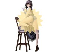 NFsgVCGJ Figura de Chica de Anime Original -The Literary Type- Figura Hentai 1/7/Estatua de Juguete/Colección de Modelos/Personaje de Manga japonés/PVC/Figuras de acción/H27cm/10,6 Pulgadas