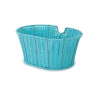 nFun Cicli Bonin Unisex Adult Front Plastic Basket - Light Blue, One Size