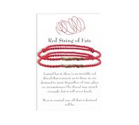 NFVITLP 2 Pcs Red String Bracelets Feng Shui Cinnabar Bracelet Red String Good Luck and Protection Bracelet for Women Men Attract Health Wealth Money Feng Shui Jewelry, Adjustable, Braided rope, no