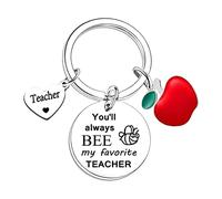 Nfyxcaz Appreciation Teacher Keyring Teacher Gifts For Women Men Graduation Birthday Gift For Teacher Teachers Day Gift Awesome Teacher Is Hard To Find Key Chain (always bee my)