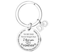 Nfyxcaz Father's Day Gifts Dad Gifts From Son Daughter To My Dad Gifts Daddy Keyring Christmas Birthday Gifts For Dad