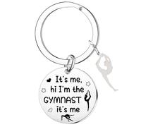 Nfyxcaz Gymnastics Gifts For Girls Teens Gymnastics Keychain Christmas Birthday Gift For Dancer Cheerleader Gymnast Gymnastics Accessories