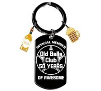 Nfyxcaz Happy 50th Birthday Gifts For Men 50 Year Old Gifts For Him Funny Gifts For 50th Birthday Man 50th Birthday Gag Gifts For Men 50th Birthday Keychain For Men