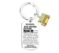 Nfyxcaz School Bus Driver Appreciation Gifts Bus Driver Gifts for Men Women Thank You Gifts for School Bus Drivers Retirement Gifts for Bus Driver