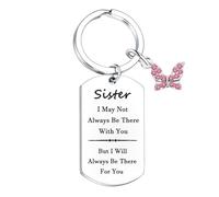 Nfyxcaz Sister Gifts from Sisters Brothers Gift for Sister Big Little Sister Gifts Birthday Gifts Ideas for Sister Friend Friendship Gifts Keychain