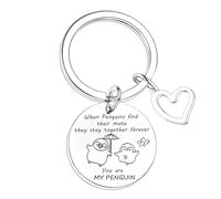 Nfyxcaz You Are My Penguin Keyring Valentine's Day Gifts for Girlfriend Boyfriend Wife Husband Gifts Anniversary Wedding Gifts for Her Him