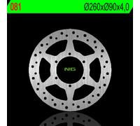 Ng 1023874 Round Brake Disc Silver