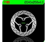 Ng 1024353 Round Brake Disc Silver
