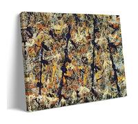 NGANOH Blue Poles 1952 by Jackson Pollock Canvas Printed Poster Canvas Art And Wall Art Picture Print Modern Family Bedroom Decors 24x36inch(60x90cm)
