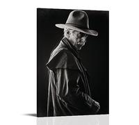 NgAnoh Famous Actor Sam Elliott Black And White Classics Poster Gifts Canvas Painting Wall Art Decorative Picture Prints Modern Decor 12x18inch(30x45cm)