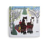 NgAnoh Folk Art -13 by Maud Lewis Canvas Printed Poster Print Photo Art Painting Canvas Home Decorative Bedroom Modern Decors Gifts 16x16inch(40x40cm)