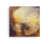 NgAnoh Light And Colour by J. M. W. Turner Canvas Printed Poster Canvas Art And Wall Art Picture Print Modern Family Bedroom Decors 16x16inch(40x40cm)