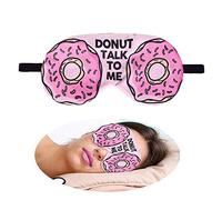 NganSuRong Novelty Funny Sleep Eye Mask Donut Eye Cover Blackout Travel Sleep Aid Rest Blindfold Rude Joke (Donut)
