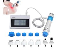 NGARY Extracorporeal Shock Wave Machine, Multifunctional Shock Wave Machine with 7 Massage Heads, Deep Tissue Percussion Body Relax Muscle for Muscle and Bone Tissue Regeneration Treatment