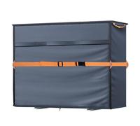 NGB Mini Split Air Conditioner Cover for Outside Units,600D Waterproof Air Conditioner Mini Split Cover, Fits up to 35" L x15 W x27 H,AC Protector for 12000-24000 BTU,Grey.