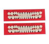 Ngbbby 2 Set Tooth Repair Kit 56 Resin PCS Teeth Set for Temporary Use Easy Snap-On False Teeth Include Fangs