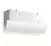 Ngbbby Air Conditioner Deflector, Tool-Free No-Drill AC Vent Deflector Retractable Anti-Direct Blow Baffle White 22.83-37.80 Inch