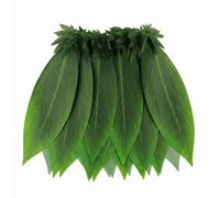 Ngbbby Grass Skirt, Hawaiian Leaf Hula Skirt, Hawaiian Hula Grass, 29.5in/75cm, Party Costume