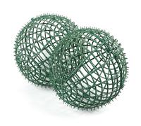 Ngbbby Topiary Frames, 2 Pack Topiary Ball Frame, Plastic Forms For Diy Floral & Event Decor, 30cm / 12inch, Decorative Grass Ball Rack
