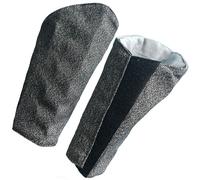 NGBFF 1 Pair Anti-cut Forearm Safety Sleeve Anti-stab Stainless Steel Arm Protection Wrist Defense Armband Light Metal Armor