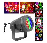 NGBFF Christmas Projector, Christmas Party Lights Snowflake Projector Led Sta Light Rotating Xmas Pattern Outdoor Holiday Lighting Christmas Decor