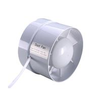 NGBFF Inline Extractor Fan, 4/5/6 Inch Silent Ventilation Air Vents Ventilator Extractor Exhausted Extractor Fan Ventilator Bathroom Kitchen Washroom,for Growth Tent, Hydroponics, Home Use(5inch)
