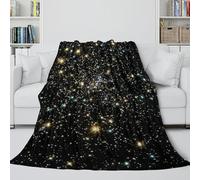 NGC6397 Star Cluster Soft Fleece Blanket - Universe Starry Warm And Cozy Throws For Showing Your Accompany And Care - Birthday Gift for Hubby Boyfriend Girlfriend Neighbor 50x60inch(127x152cm)