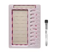 NGCG Chore Chart Erasable to Do List Planning Board Sliding Routine Chart ADHD Tools and Visual Schedules for Kids and Adults