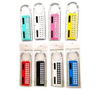 NGCG Multi-Functional Calculators with Rulers Basic Standard Calculators 8-Digit for Kids Adults Office School Rulers Calculators Set