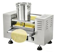 NGDFGR 2200W Professional Crepe Maker Machine, Automatic, Adjustable Temperature & Speed, Perfect For Making Mille Crepe Cake And Thousand-Layer Egg Skin, 6-Inch/8-Inch,8in