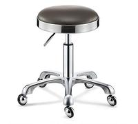 NGDFGR Mid Century Leather Dining Chairs Set Of 2 Solid Wood Desk And Kitchen Chairs For Home Coffee Colored Faux Leather Sturdy Rubber Wood Construction,C-One Size