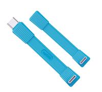 NGFF Blue Color 2pcs/set USB5.0 80Gbps Flat Slim FPC Male to Male & Female Extension Cable Up Angled 90 Degree 240W 16K 8K 60Hz 5K Compatible with 40Gbps USB4.0 Thunderbolt