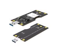NGFF(M.2) to USB 3.0 Adapter with SIM 8pin Card Expend Kit Slot for 3G/4G/5G Module 3042/3052 Type NGFF(M.2) Key B Card
