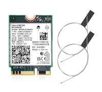 NGFF M.2 Wifi Card Network Card Tri-band Bluetooth 5.4 Intel WiFi 7 BE200 BE200NGW (BE200 NGW+Internal antenna)