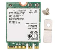 NGFF Network Card WIFI6 Bluetooth 5.1 Dual Band Wireless Network Card 2.4G 574Mbps 5G 2400Mbps High Speed PCIE Adapter for 10 11 64bit Laptops with M2 2230 Slot