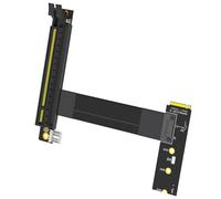 NGFFs M To PCIE 16X Graphics Card Risers Adapter Card Nvme To PCIExpress 16X Extension Cable(Left Direction) M Converters