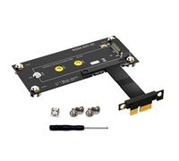 NGFFs NVME MKey HDDs To PCIe 1x Adapters Featuring Multiple Layer PCBs For Uninterrupted Data Transfer Performances Fast Speed NVMe Ssds Adapters