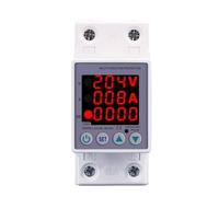 NGFPQQDDT 63A 230V 3IN1 Display Din rail adjustable over and under voltage protective device protector relay with over current protection