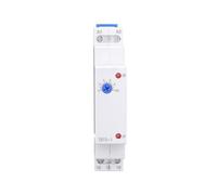 NGFPQQDDT Beautiful 24-240VAC/DC universal TBT5-1/2 Voltage relay din rail timer relay module Electronic timer time setting range 0.1S-60m(Blue Knob,TBT5-1 0.1s-10s)