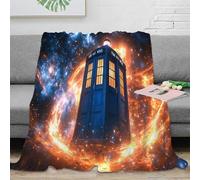 NGGADIWEG 3D Printed Time machine Bed Throw Microfiber Ultra Soft Warm Bedding sci-fi adventure Thermal Blanket Premium Gift for Holiday Celebrations Birthday Anniversary 50x60inch(127x152cm)