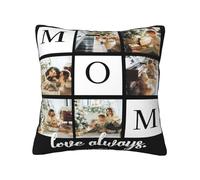 NGGBBDYGB Custom Pillow Case Home Decor Personalized Pillows With Names Customized Throw Pillow 155. Photo Pillow Personalized Name Pillow Pet 18x18 Custom Pillow Covers Women Decor Gift