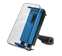 NGHEY 360 ° Adjustable Stand Compatible with 4-11 Inch Phones SND Tablets, Featuring A Powerful Bayonet and Silicone Pad, Perfect for Road Trips, Movies, and Games in The Car (Blue)