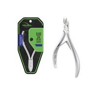 NGHIA Cuticle Nipper - D-03 JAW 12 | Stainless Steel | Durable and Sharp | Ergonomic Design | Grey Plated | Ideal for Salons and Home Use