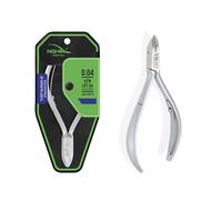 NGHIA Cuticle Nipper - D-04 JAW 12 | Stainless Steel | Durable and Sharp | Ergonomic Design | Grey Plated | Ideal for Salons and Home Use