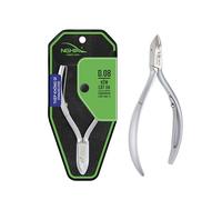 NGHIA Cuticle Nipper - D-08 JAW 12 | Stainless Steel | Durable and Sharp | Ergonomic Design | Grey Plated | Ideal for Salons and Home Use