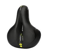 NGHSDO Bike Seat MTB Bike Bicycle Saddle Rail Hollow Breathable Absorption Rainproof Soft Memory Sponge Casual Off-road Cycling Seat Bike Saddle (Color : Yellow)